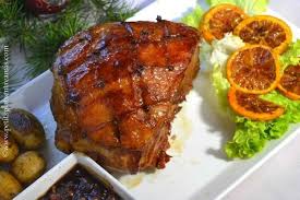 Jambon De Noel A L Anglaise Christmas Ham Jambon De Noel Alimentation Plat Anglais