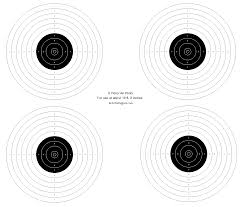Different types of printable rifle shooting targets are provided here. 5 Meter Air Rifle Target Pdf Printables Newtube