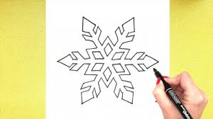 Snowflake Drawing How To Draw A Snowflake Easy Step By Step Drawing Snowflakes Drawing Super Easy Drawings Easy Drawings