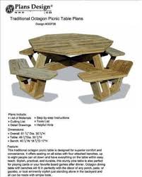 How To Build A Hexagon Picnic Table Octagon Picnic Table Picnic Table Plans Octagon Picnic Table Plans