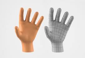 Realistic Human Hand 3d Model 3d Model 3d Model Human Hand Model