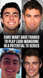 The way #davefranco was immediately casted for the role day 1 of  #luigimangione by the internet 🤣 absolutely insane and could be the role  of his life time if done correctly. We will have to see how ...