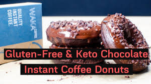 Kava coffee is gluten free. Gluten Free Keto Chocolate Instant Coffee Donuts