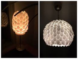 diy plastic spoon lamp plastic spoon lamp spoon lamp lamp
