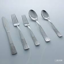 Maybe you would like to learn more about one of these? Hampton Signature 45 Piece Stainless Steel Silver Bremen Flatware Set Service For 8 Elyon Tableware Your Store For Everything Tableware
