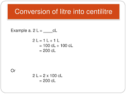 Conversion Of Units Of Capacity Ppt Download