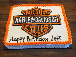 Harley Davidson Cake Happy Birthday Jeff Harley Davidson Cake Cake