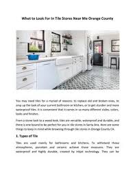 Maybe you would like to learn more about one of these? What To Look For In Tile Stores Near Me Orange County By Flooring Discount Center Issuu