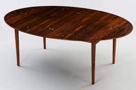 a finn juhl rosewood judas dining table probably by niels vodder denmark 1960 s total leng furniture design modern danish modern furniture furniture decor