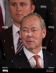 Jim Crane, owner of the Houston Astros, participates in the welcoming  ceremony of Baseball's 2017 World Series Campions, the Houston Astros to  The White House in Washington, DC, March 12, 2018. Credit: