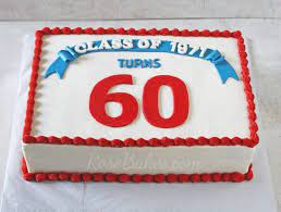 Erin and kari (aiden's mom) have been friends for like.ever and she wanted to plan something nice for the celebration. Class Reunion Cake Rose Bakes