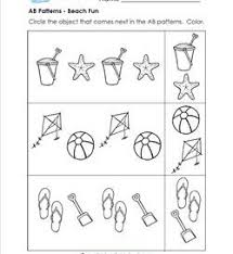 pattern worksheets for kindergarten a wellspring of worksheets