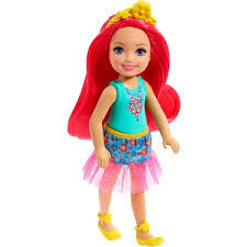 Barbie Dreamtopia Chelsea Prenses Bebekler Kirmizi Sacli Fiyati