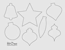 Carta Modello Christmas Ornament Template Christmas Tree Template Printable Christmas Ornaments