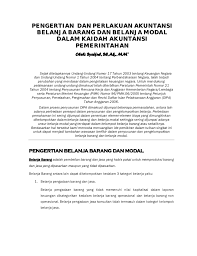 214420159 surat permohonan pengadaan komputer dan printer docx. Contoh Jurnal Akuntansi Belanja Barang