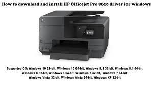 The hp easy start will search for and install the latest software for your printer and then guide you through the printer settings. How To Download And Install Hp Officejet Pro 8610 Driver Windows 10 8 1 8 7 Vista Xp Youtube