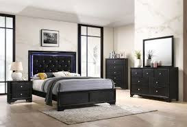 Is your bedroom the room you spend as few waking hours as possible in? Micah Black Led Bedroom Furniture Sets Urban Furniture Outlet Black Bedroom Furniture Set Bedroom Sets Queen Black Bedroom Sets