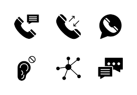 Communication Icons By Vector Stall Communication Icon Computer Icon How To Draw Hands