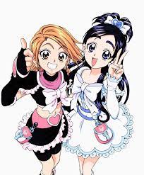 Cure Black E Cure White Magical Girl Anime Pretty Cure Futari Wa Pretty Cure
