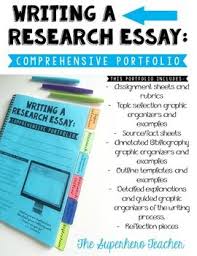 Writing A Research Paper Portfolio Grades 8 12 Editable Research Paper Teaching Writing Research Writing