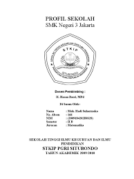 Artikel tentang contoh paper sederhana lengkap dengan, sejarah, cara, panduan, fungsi, pengertian dan langkah supaya mudah di pahami. Makalah Profil Sekolah Smk 3 Jakarta
