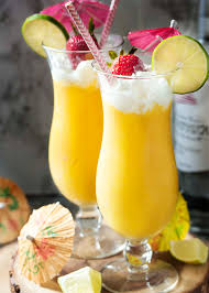 What is a daiquiri made of? Simple Frozen Mango Daiquiri Just A Little Bit Of Bacon
