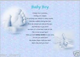 Baby Boy Personalised Poem Laminated Gift Baby Poems Congratulations Baby Boy Baby Boy Poems