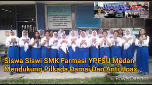 Check spelling or type a new query. Siswa Siswi Smk Farmasi Ypfsu Medan Mendukung Pilkada Damai Dan Anti Hoax Youtube