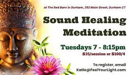 Sound Healing Meditation-Tuesdays