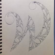 Hope you will enjoy the video. W Alphabet Hand Drawing Illustration Doodle Graphic Flickr