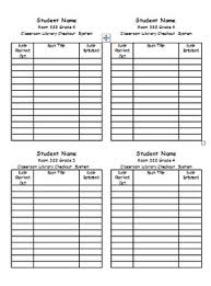 You may obtain a library card by presenting a photo id with your current local address in massachusetts, or a photo id plus one document with your name and current local. Library Checkout Cards Template By Patty Chirumbolo Tpt