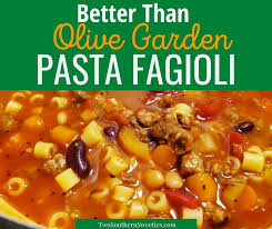 Olive garden copycat pasta e fagioli instant pot tastes even better than the restaurant version. Pasta Fagioli Soup Two Southern Sweeties