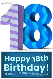 Best happy birthday wishes for sister. 30 Ways To Wish Someone A Happy 18th Birthday Allwording Com
