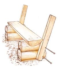 Also, you happen to have some logs at your disposal? Weekend Project Diy Log Bench