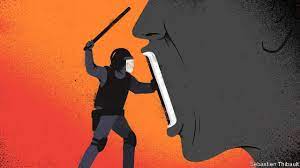 After its ravaging, the law has been set there is absolutely no such thing as freedom of speech if the things that you say. The Global Gag On Free Speech Is Tightening The Economist