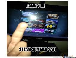 Hearing what happened after the last steam sale, the cowardly wallet. Steam Summer Sale By Recyclebin Meme Center