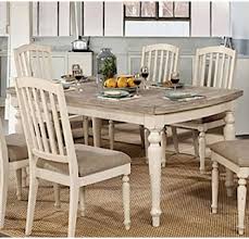 Our furniture, home decor and accessories collections feature antique white dining room set in quality materials and classic styles. Summer Antique White Gray Wood Dining Table By Furniture Of America