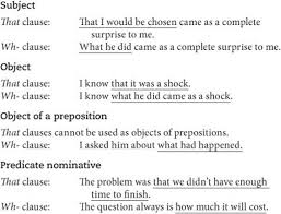 In the noun clause you said is a subject plus a verb. Noun Clauses Advanced English Grammar For Esl Learners Practice Makes Perfect