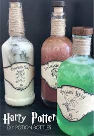 Diy Harry Potter Hogwarts Apothecary Potion Bottles Harry Potter Potion Labels Potion Bottle Harry Potter Potions