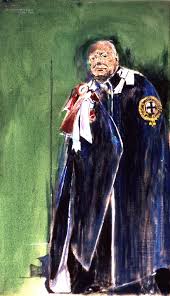 Sutherland received 1,000 guineas in compensation for the painting, a sum funded by donations from members of the house of commons and house of lords. Remains Of Graham Sutherland S Lost Churchill Portrait Survive In Fredericton Gallery The Globe And Mail