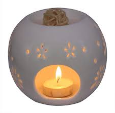 Ceramic Tea Light Candle Holder And Wax Melt Warmer Tea Lights Candle Wax Warmer Candle Holders