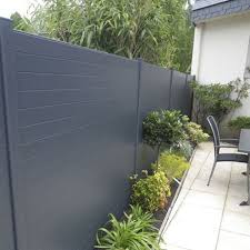Cloture Personnalisable Alu Gris Cloture Jardin Pvc Cloture Jardin Panneau Jardin