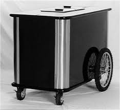 We will custom build the perfect vending unit for your business. Outdoor Ice Cream Push Cart