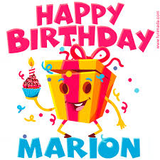 At happybirthdaystar.com find thousands of happy birthday categorized into thousands of categories. Funny Happy Birthday Marion Gif Download On Funimada Com