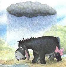 Oh, eeyore, you are wet! said piglet, feeling him. Eeyore The Donkey Quotes Sad Eeyore Quotes Quotesgram Penanam Keju