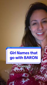 Replying to @user6542348651182 we want a name that matches Baron’s stature  and grandiosity, but isn’t overwhelmingly frilly. These are my suggestions  for girl names to pair with big brother Baron’s ...
