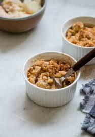 5 Ingredient Individual Apple Crumble Pretty Simple Sweet Recipe Easy Apple Crumble Apple Crumble Recipe Apple Crumble