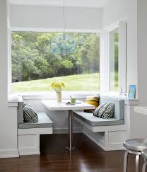 Bow Window Cree Pour Le Coin Repas Cuisine Americaine Maison Coin Repas