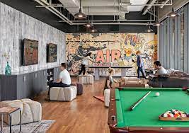 Carta Da Parati Glamora Tripadvisor Headquarter In Boston Ufficio Interno Decorazione Per Sala Giochi Ufficio