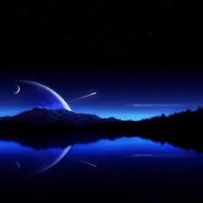The best quality and size only with us! Dark Blue Moon Wallpapers Top Free Dark Blue Moon Backgrounds Wallpaperaccess